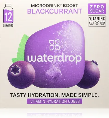 Добавка для воды Waterdrop Microdrink с витаминами, с фруктовыми и растительными вытяжками, 12 шт