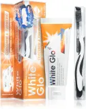 Паста зубная White Glo Whitening Tartar Control отбеливающая, с куркумой, против зубного камня, 150 г Curcumin and Turmeric — фото 1