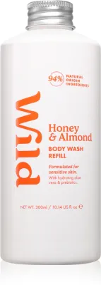 Гель для душа Wild Honey and Almond Refill смягчающий, освежающий, 300 мл
