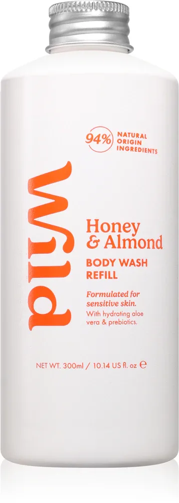 Гель для душа Wild Honey and Almond Refill смягчающий, освежающий, 300 мл