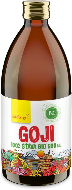 Сок годжи Wolfberry Goji berry juice BIO холодного отжима, 500 мл