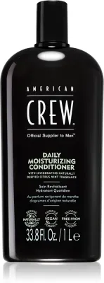 Кондиционер для волос American Crew Hair Body Daily Moisturizing Conditioner увлажняющий, для тонких волос, 1000 мл