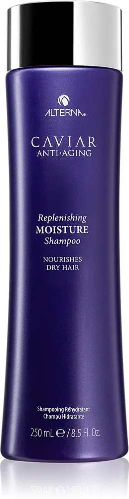 Шампунь для волос Alterna Caviar Anti-Aging Replenishing Moisture увлажняющий, для сухих волос, 40 мл / 250 мл