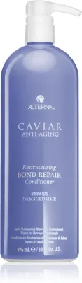 Кондиционер для волос Alterna Caviar Anti-Aging Restructuring Bond Repair восстанавливающий, для ослабленных волос, 976 мл