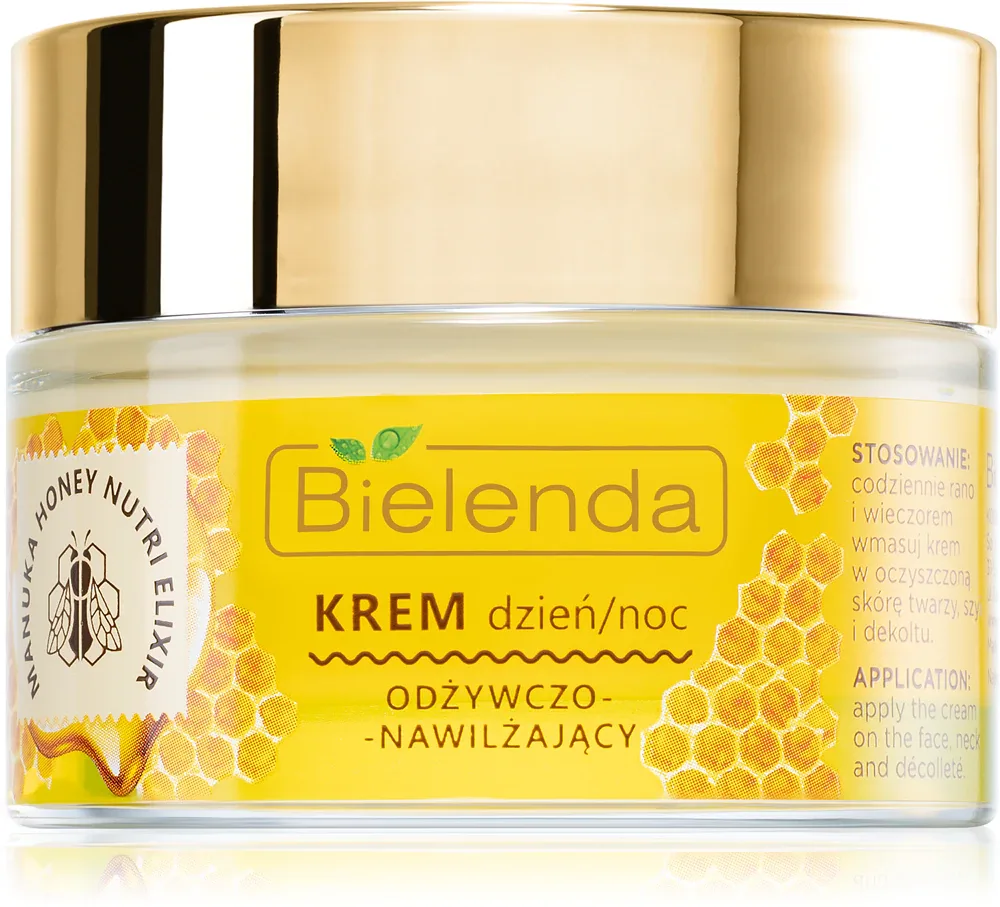 Крем для лица Bielenda Manuka Honey питательный, для сухой и чувствительной кожи, 50 мл