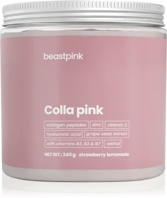 Коллаген BeastPink Colla Pink порошок для напитка, с гиалуроновой кислотой, 240 г