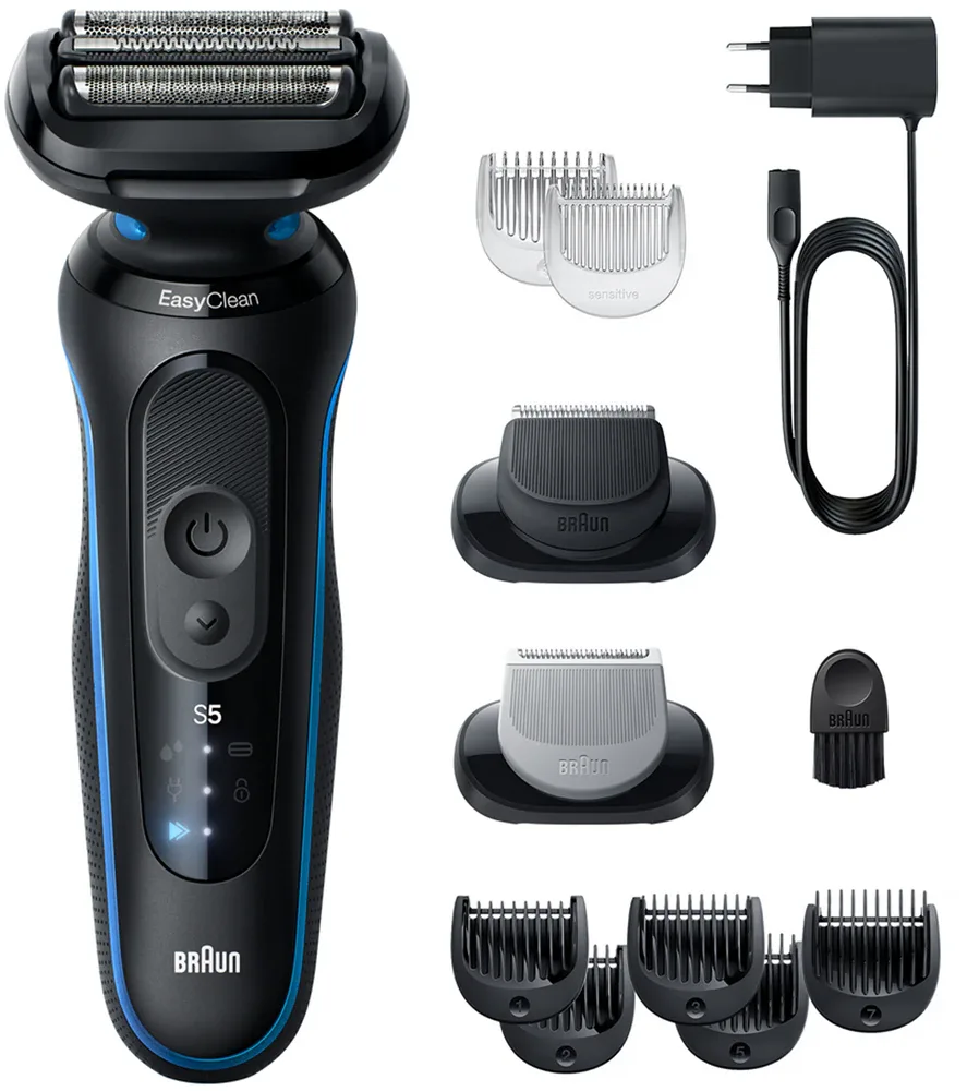 Бритва электрическая Braun Series 5 52-B1650s для лица и тела, водонепроницаемая, 1 шт