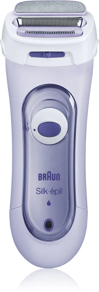 Бритва женская электрическая Braun Lady Shaver LS5560 с отшелушивающей насадкой, водонепроницаемая, 1 шт