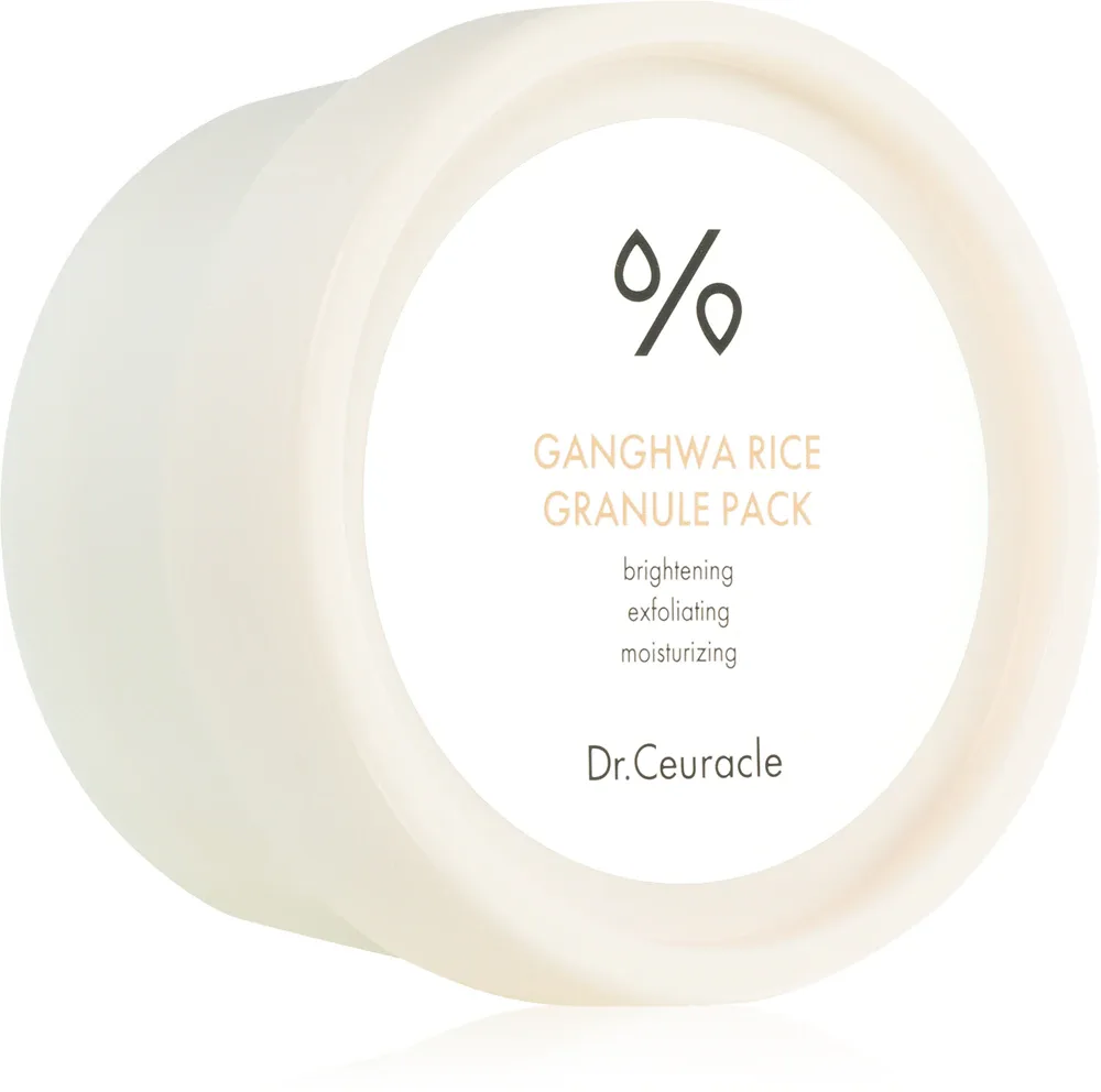 Маска для лица Dr.Ceuracle Ganghwa Rice Granule Pack кремовая, с эффектом пилинга, 115 г