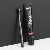 Набор для ухода за зубами Curaprox Black is White, щётка и отбеливающая паста — фото 3