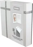 Набор для отпечатков ручек и ножек Dooky Luxury Memory Box Double Frame Handprint подарочный, с рамкой, 1 шт — фото 2