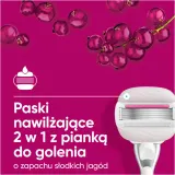 Сменные кассеты для бритвы Gillette Venus PRO ComfortGlide Sugarberry с гелевыми полосками, 6 шт — фото 4