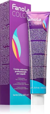 Стойкая краска для волос Fanola Color профессиональная, с экстрактом гинкго билоба, 100 мл
