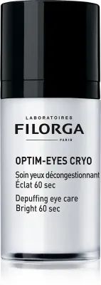 Флюид для кожи вокруг глаз FILORGA OPTIM-EYES CRYO охлаждающий, против отёков и тёмных кругов, 15 мл