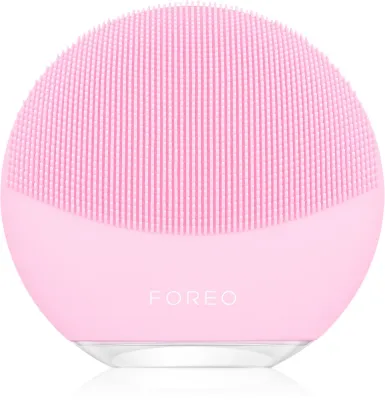 Щётка для очищения лица FOREO LUNA 3 Mini звуковая, с функцией Glow Boost, 1 шт Pearl Pink
