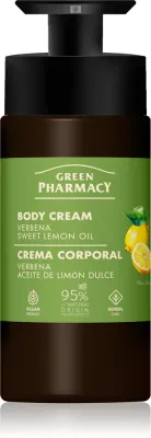 Крем для тела Green Pharmacy Verbena Sweet Lemon Oil с мочевиной и аллантоином, 739 мл