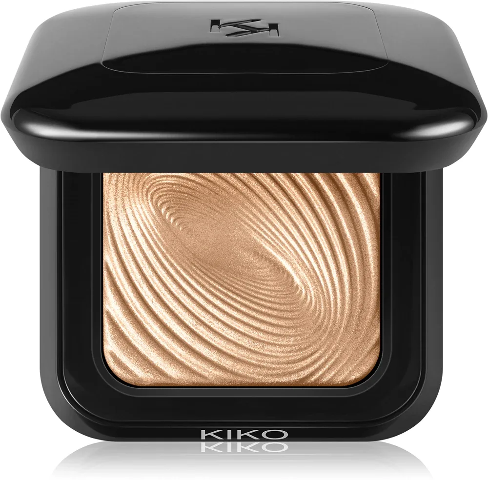 Тени для век KIKO Milano Water Eyeshadow с интенсивной пигментацией, стойкие, 3 г, оттенок 03 Light Gold