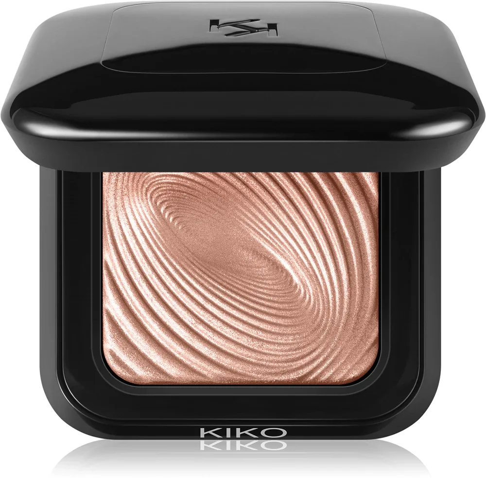 Тени для век KIKO Milano Water Eyeshadow с интенсивной пигментацией, стойкие, 3 г, оттенок 02 Sparkling Wine