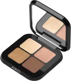 Палетка теней для век KIKO Milano Bright Quartet с матовым и блестящим эффектом, с зеркальцем, 3,5 г, оттенок 01 Warm Neutral Tones — фото 3