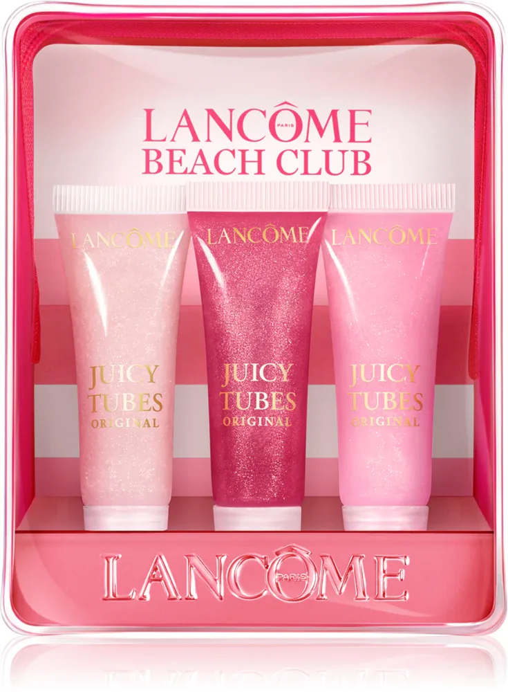 Lancôme Juicy Tubes - Набор блесков для губ Lancome Juicy Tubes увлажняющие, три штуки