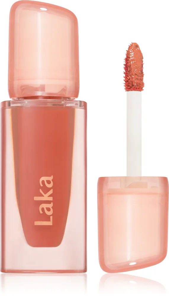 Блеск для губ Laka Jelling Nude Gloss с лёгким оттенком, с эффектом объёма, 4,5 г, оттенок 304 Ginger Ring