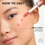 L’Oréal Paris Lumi Le Liquid Blush - Румяна для лица L’Oreal Paris Lumi Le Liquid Blush жидкие, с сияющим финишем, 11 мл, 11 мл, оттенок 625 GOLD PINK — фото 5
