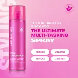 Сухой шампунь Lee Stafford Styling Original Dry Shampoo для жирных волос, 200 мл — фото 3