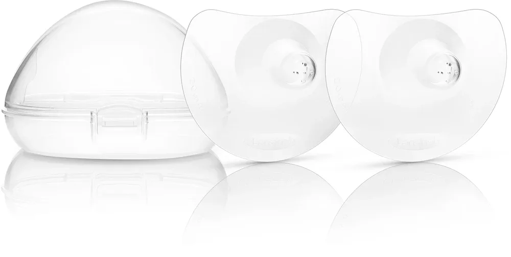 Накладки для кормления грудью Lansinoh Breastfeeding силиконовые, 2 шт 20 mm