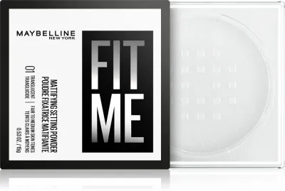 MAYBELLINE NEW YORK Fit Me! Powder - Пудра для лица Maybelline Fit Me! Powder прозрачная, матирующая, 15 г, 15 г