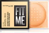MAYBELLINE NEW YORK Fit Me! Powder - Пудра для лица Maybelline Fit Me! Powder прозрачная, матирующая, 15 г, 15 г, оттенок 03 Banana — фото 1
