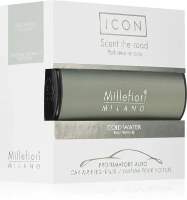 Ароматизатор для автомобиля Millefiori Icon Cold Water фужерный, 1 шт