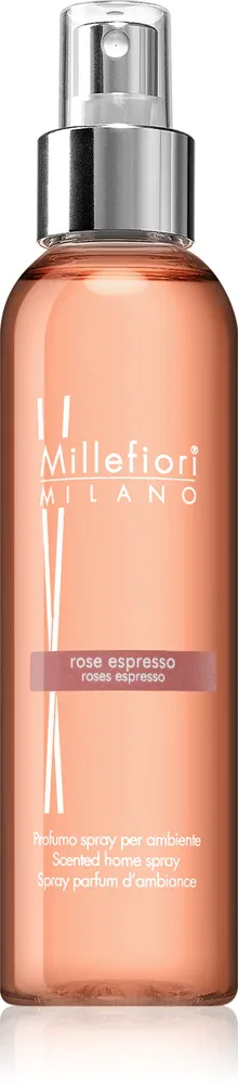 Спрей для дома Millefiori Rose Espresso, сладкий пряный аромат, для небольших помещений, 150 мл