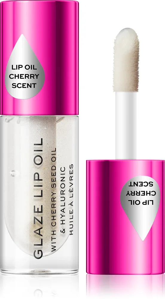 Блеск для губ Revolution Glaze, с высоким блеском, увлажняющий, 4,6 мл, оттенок Lust Clear – Shimmer