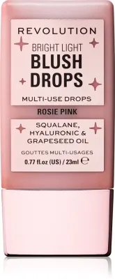 Румяна-капли Revolution Bright Light Blush Drops, жидкие, с гиалуроновой кислотой, 23 мл
