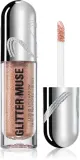 Тени для век жидкие Revolution Metallic Muse Glitter Muse с блёстками, для глаз, щёк и губ, 3,5 мл, оттенок Gold — фото 1