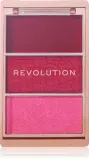 Палетка румян Revolution Blush Icon Palette, матовые, перламутровые и брокатовые, 9,8 г — фото 1