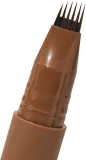 Маркер для бровей Revolution Instant Brow Hair, эффект натуральных волосков, 1,8 мл, оттенок Warm Brown — фото 2