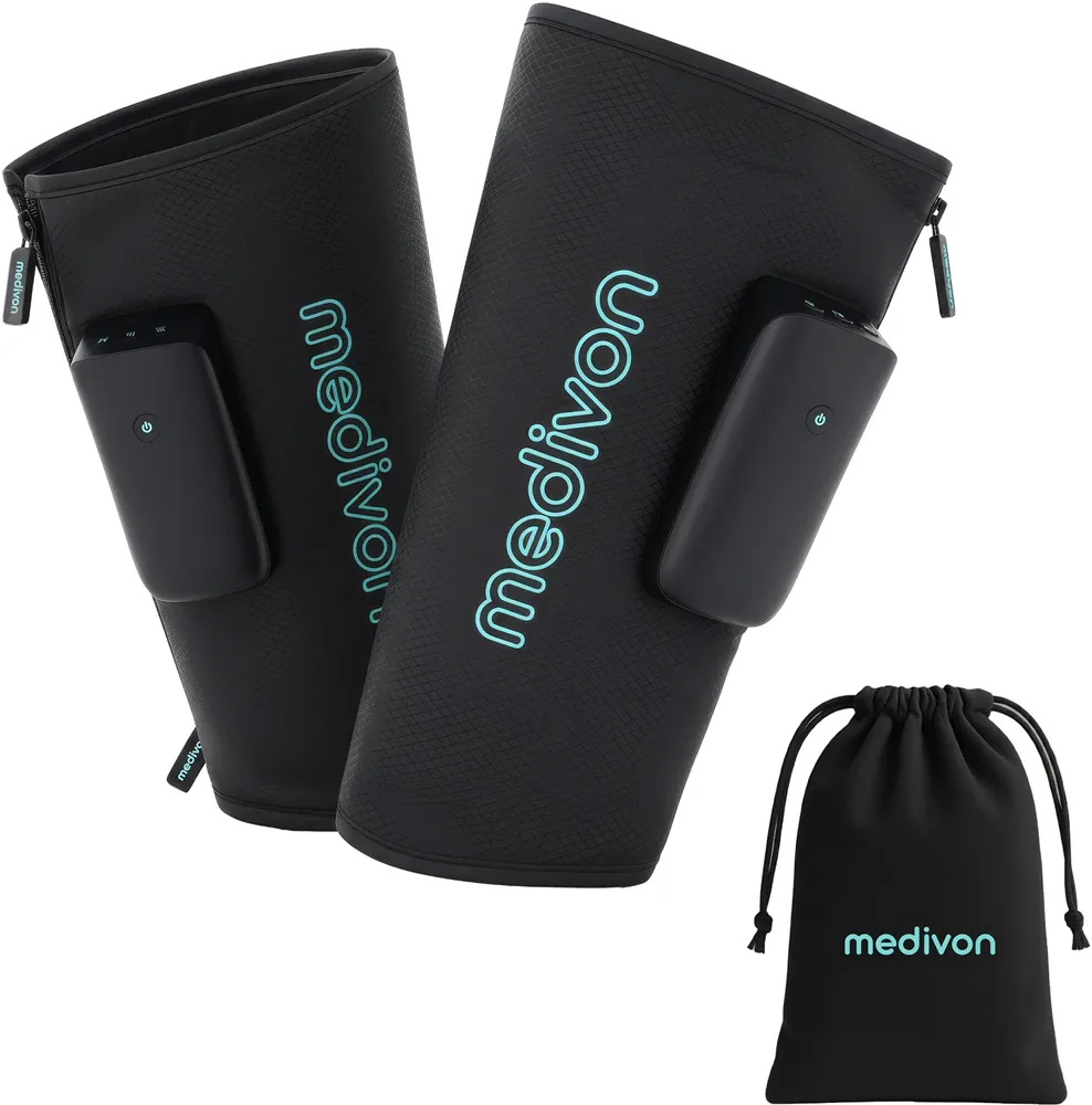 Массажёр Medivon FlowGo Duo вибрационный, с регулировкой интенсивности, для расслабления мышц, 1 шт
