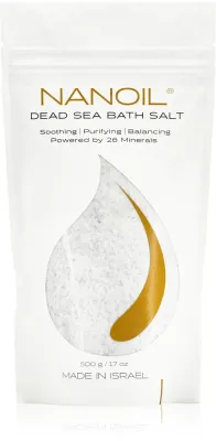 Соль для ванны Nanoil Dead Sea Bath Salt с цинком и кальцием, 500 г