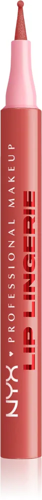 Контурный маркер для губ NYX Professional Makeup Lip Lingerie водостойкий, долговременный эффект, 1 мл, оттенок 09 Send Nudes