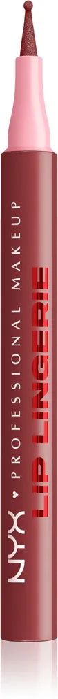 Контурный маркер для губ NYX Professional Makeup Lip Lingerie водостойкий, долговременный эффект, 1 мл, оттенок 10 Up All Night