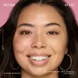 Тональный флюид NYX Professional Makeup Make Em Wonder матирующий, среднее покрытие, с гиалуроновой кислотой и витамином С, 30 мл, оттенок 09 Light Nude — фото 8