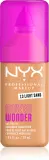 Тональный флюид NYX Professional Makeup Make Em Wonder матирующий, среднее покрытие, с гиалуроновой кислотой и витамином С, 30 мл, оттенок 13 Light Sand — фото 1