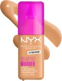 Тональный флюид NYX Professional Makeup Make Em Wonder матирующий, среднее покрытие, с гиалуроновой кислотой и витамином С, 30 мл, оттенок 14 True Beige — фото 2