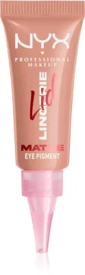 Тени для век NYX Professional Makeup Lid Lingerie компактные, стойкие, без осыпания, 6 мл, оттенок Beige Appeal
