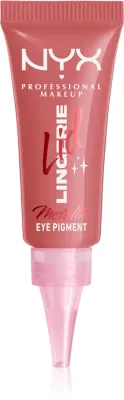 Тени для век NYX Professional Makeup Lid Lingerie компактные, стойкие, без осыпания, 6 мл, оттенок Risky Rosé