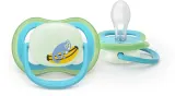 Пустышка Philips Avent Ultra Air Day Night SCF376/28 6-18m, 6–18 месяцев, светится в темноте, 2 шт Boy — фото 2