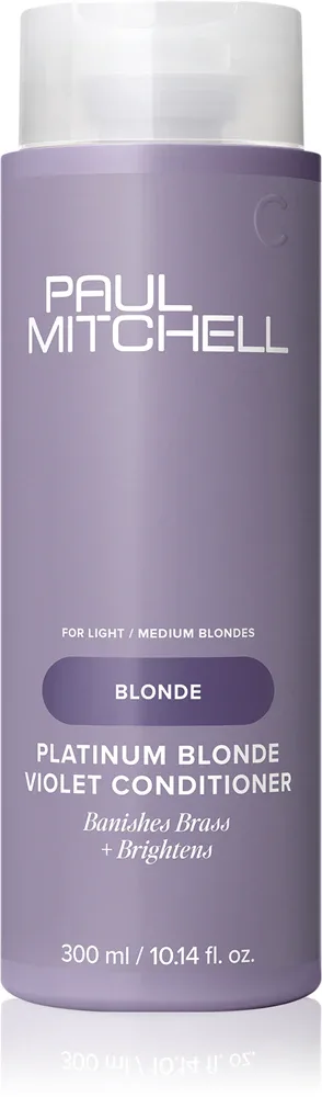 Кондиционер для волос Paul Mitchell Blonde Platinum Blonde Violet Conditioner для светлых волос, нейтрализует желтизну, 300 мл