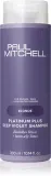Шампунь Paul Mitchell Blonde Platinum Plus Deep Violet Shampoo тонирующий, с фиолетовыми пигментами, 300 мл — фото 1