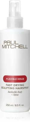 Лак для волос Paul Mitchell Flexible Hold Fast Drying Sculpting Hairspray быстросохнущий, средняя фиксация, объём, 250 мл